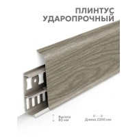 Плинтус Lexida 253 Ясень серый